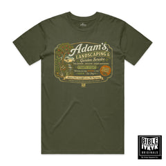Adam's Landscaping & Gardening Service t-shirt