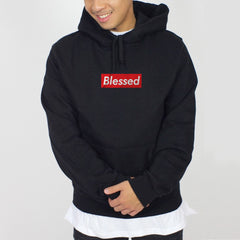Blessed Box Logo Hoodie Sweatshirt