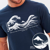 Peace Above the Storm T-Shirt (Great Wave)