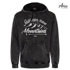 Faith Can Move Mountains Christian Hoodie Sweatshirt