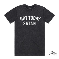 Not Today Satan Christian T-Shirt