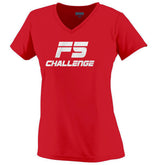 F5 Challenge Performance V-Neck Ladies Shirt