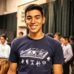 the sanctuary Tabernacle t-shirt chart