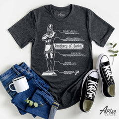 Bible Prophecy Timeline (Daniel Statue) T-Shirt