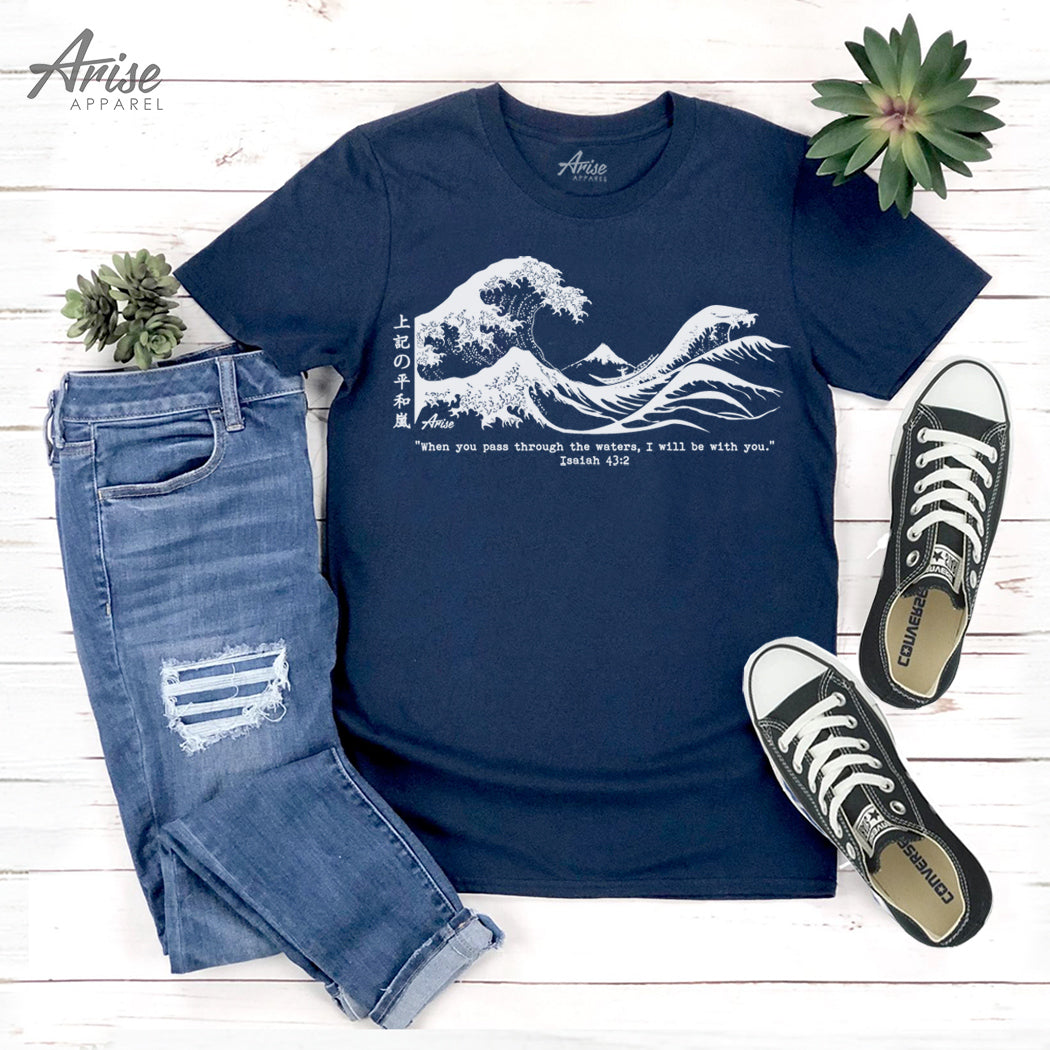 Peace Above the Storm T-Shirt (Great Wave)