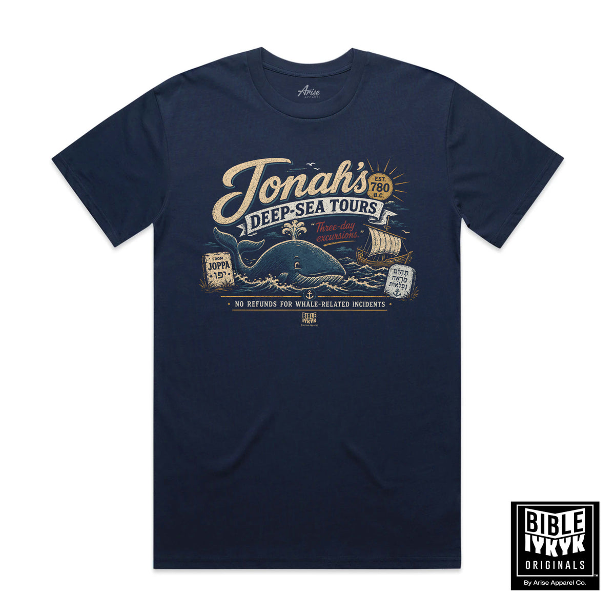 Jonah's Deep-Sea Tours t-shirt