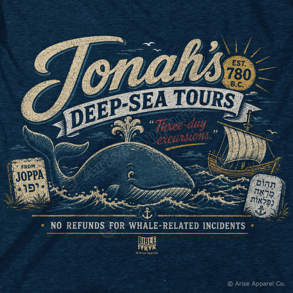 Jonah's Deep-Sea Tours t-shirt