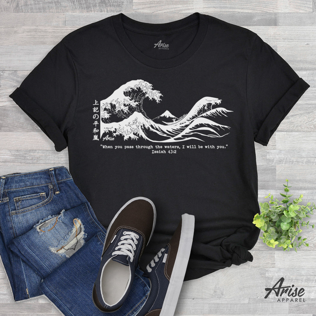 Peace Above the Storm T-Shirt (Great Wave)