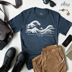 Peace Above the Storm T-Shirt (Great Wave)
