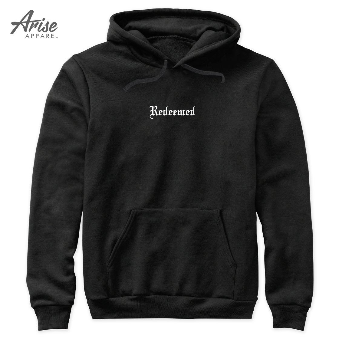 Redeemed Hoodie Sweatshirt (minimal text)