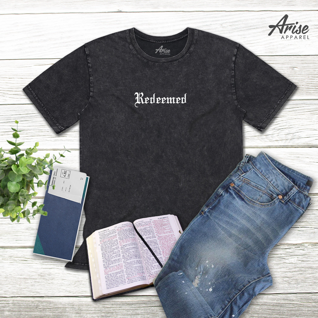 Redeemed T-Shirt (minimal text)