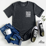 Faith Hope Love T-Shirt (NEW)