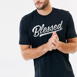 Blessed Script Christian t-shirt