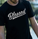 Blessed Script t-shirt Church