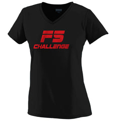 F5 Challenge Performance V-Neck Ladies Shirt