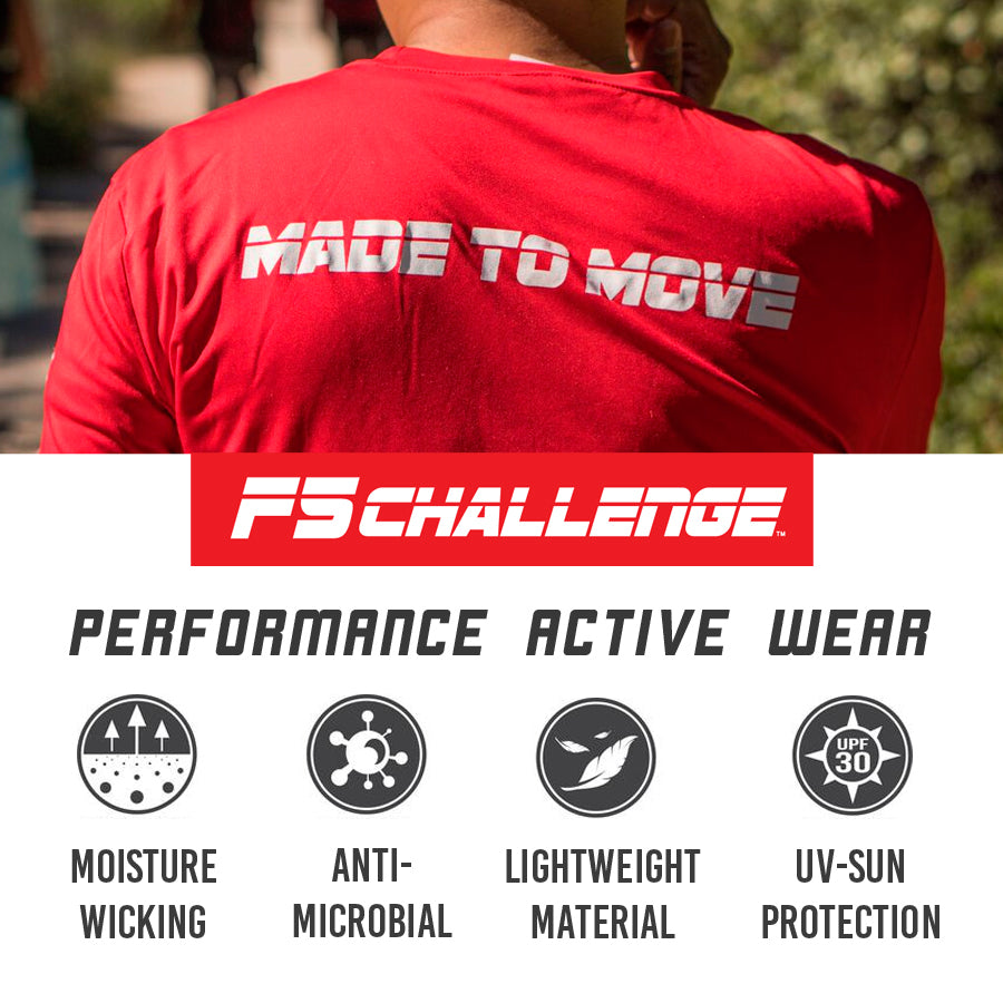 F5 Challenge Performance V-Neck Ladies Shirt