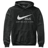 jesus just believe in him sweatshirt
