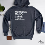Matthew & Mark & Luke & John Hoodie Sweatshirt