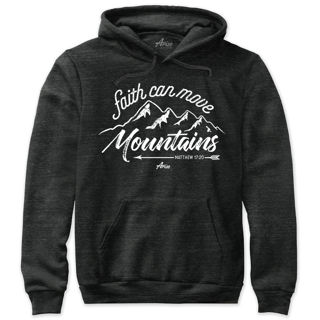 BMS Christian Streetwear  Move Mountains Unisex Colorblock Hoodie
