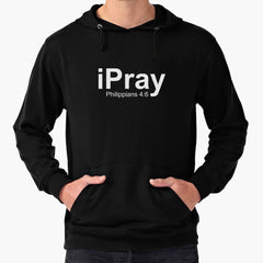 iPray Christian Hoodie Sweatshirt