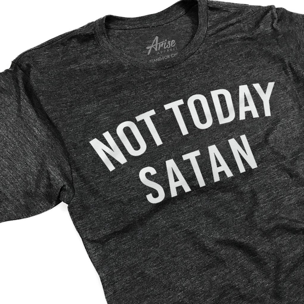not today satan t-shirt jesus